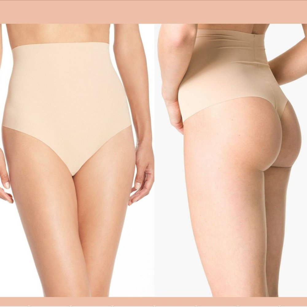 NEW $38 Commando [ Small ] Control Top Thong in‎ True Nude #5258